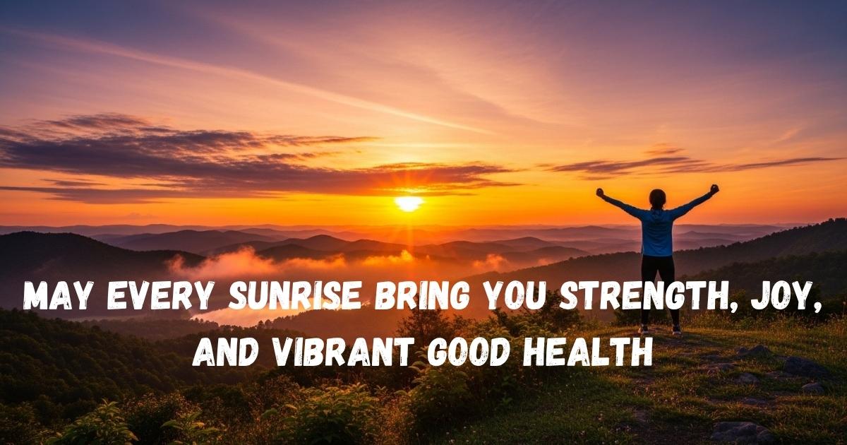 Wishing You Good Health and Happiness Always